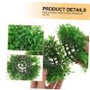 ABOOFAN 6pcs Decorative Artificial Plant Topiary Faux Green Grass Spheres for Decor Lightweight Hanging Ornaments for Weddings Parties and Home Decoration view 4