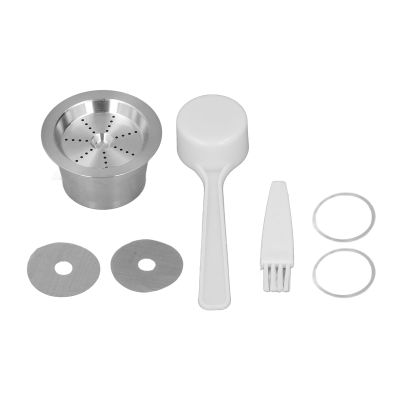 Stainless Steel Double Filtering Reusable Coffee Capsules for Series Machines,