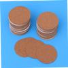 ABOOFAN 90pcs Self-Stick Cork Coasters Insulation Mats Round Coasters for Drinks Absorbent Cork DIY for Crafts view 4