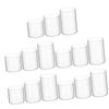 PRETYZOOM 15pcs Glass Candle Holder Elegant Tea Light Candle Cup for Weddings Dinner Parties and Home Decor view 1