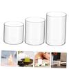 PRETYZOOM 15pcs Glass Candle Holder Elegant Tea Light Candle Cup for Weddings Dinner Parties and Home Decor view 4