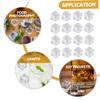 PRETYZOOM 50pcs Shape Resuable Ice Cubes Acrylic Artificial Ice Cubes for Photography Crafts and Food Photography Props view 3