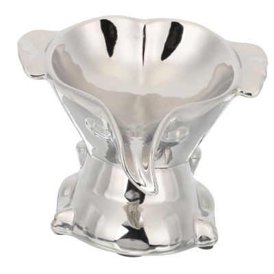Amosfun Ceramic Elephant Soap Holder Self-draining Soap Dish Drain Spout Modern Design for Bathroom Kitchen Reduces Waste Quick Drainage Unique Housewarming