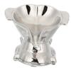 Amosfun Ceramic Elephant Soap Holder Self-draining Soap Dish Drain Spout Modern Design for Bathroom Kitchen Reduces Waste Quick Drainage Unique Housewarming view 1