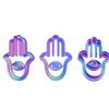 1 PCS Polymer Clay/Cookie Cutter: Hamsa/Evil Eye Imprint Cutter (2 inches) view 1