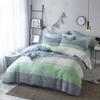 LifeTB Queen Comforter Set Patchwork Bedding Comforter Set Soft Fluffy Geometric Plaid Bedding Set for All Seasons Cozy Patchwork Plaid Checkered Pattern Queen Bed Comforter with 2 Pillow Shams view 4