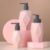 ZCSO Soap Dispenser Modern Style Foam Bathroom Ceramic Soap Dispenser Lotion Bottle Hand Soap Shower Gel Shampoo Soap Dispenser Modern Soap Dispenser (Color : D) view 4