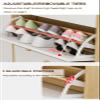 ARMERI Hidden Shoe Cabinet, Freestanding Shoe Organizer with 6 Flip Drawers, Solid Wood Narrow Shoe Storage Cabinet for Entryway, Hallway, Bedroom, Apartment, Entrance Hallway,Original view 4