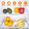 Shelf Liners for Kitchen Cabinets Non Adhesive Drawer Liner EVA Material Cupboard Mat Waterproof Refrigerator Mats Washable Fridge Liner for Cupboard and Desks Clear Shelf Liner 23.6 x 78.7 Inches view 2