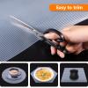 Shelf Liners for Kitchen Cabinets Non Adhesive Drawer Liner EVA Material Cupboard Mat Waterproof Refrigerator Mats Washable Fridge Liner for Cupboard and Desks Clear Shelf Liner 23.6 x 78.7 Inches view 3