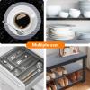 Shelf Liners for Kitchen Cabinets Non Adhesive Drawer Liner EVA Material Cupboard Mat Waterproof Refrigerator Mats Washable Fridge Liner for Cupboard and Desks Clear Shelf Liner 23.6 x 78.7 Inches view 4