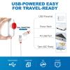 VMstr 9 Pack Travel Vacuum Storage Bags with USB Pump, Vacuum Packing Seal Bags for Luggage, Carry-on Size Space Saver for Clothes and Clothing Travel view 2