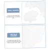 HOOTNEE 12pcs Shell Shape Anti-Slip Stickers for Bathtubs and Showers Self-Adhesive Non-Skid Decals with Strong Adhesive Textured Surface for Safety Boy Girl's Bathrooms view 4