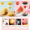 NPQPNAFC Hourglass Sand Timer,Hourglass Sandglass Clock, Fruit Hourglass Crafts Hourglass Set 20 Minutes 30 Minutes 60 Minutes Hourglass(2 Pieces) (Size : 20 minutes/60 Minutes) Hourglass (Size : 2 view 2