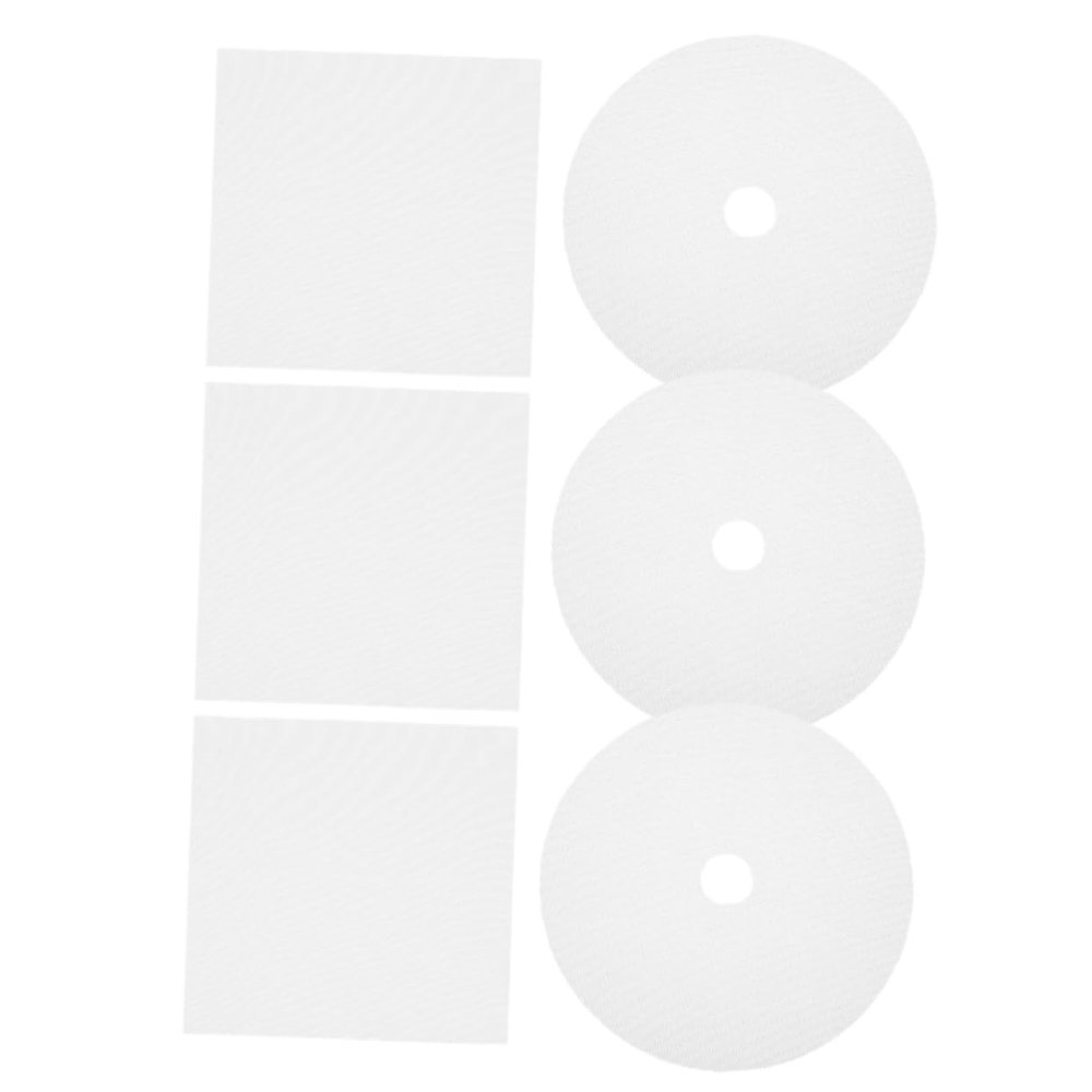 UTHCLO 6pcs Silicone Food Dehydrator Mats for Jerky and Fruits Non-stick Dehydrator Liner Round and Square Shapes Lightweight and for Easy Storage