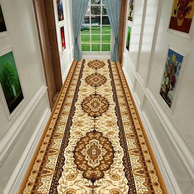 Washable Custom Size Corridor Rug,Long Runner Rugs for Hallways Slip Resistant Rubber Backing Runner Rugs Vintage Boho Rugs for Hallways Entryway Laundry Room Kitchen Floor,31in Width x 8ft Length