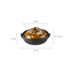 Casserole, high temperature resistance, sturdy and durable, energy saving and time saving, can be used to make soup view 3