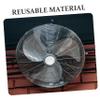 4Pcs Fan Nut Covers Fan Nut Caps for Electric Fans Easy Installation Replacement Accessories Compatible with Various Models view 4