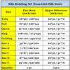 100% Mulberry Silk Bedding Set 3 Piece Seamless Silk Sheet and Zipper Pillowcase Silk Sheet Pillowcase Set view 4
