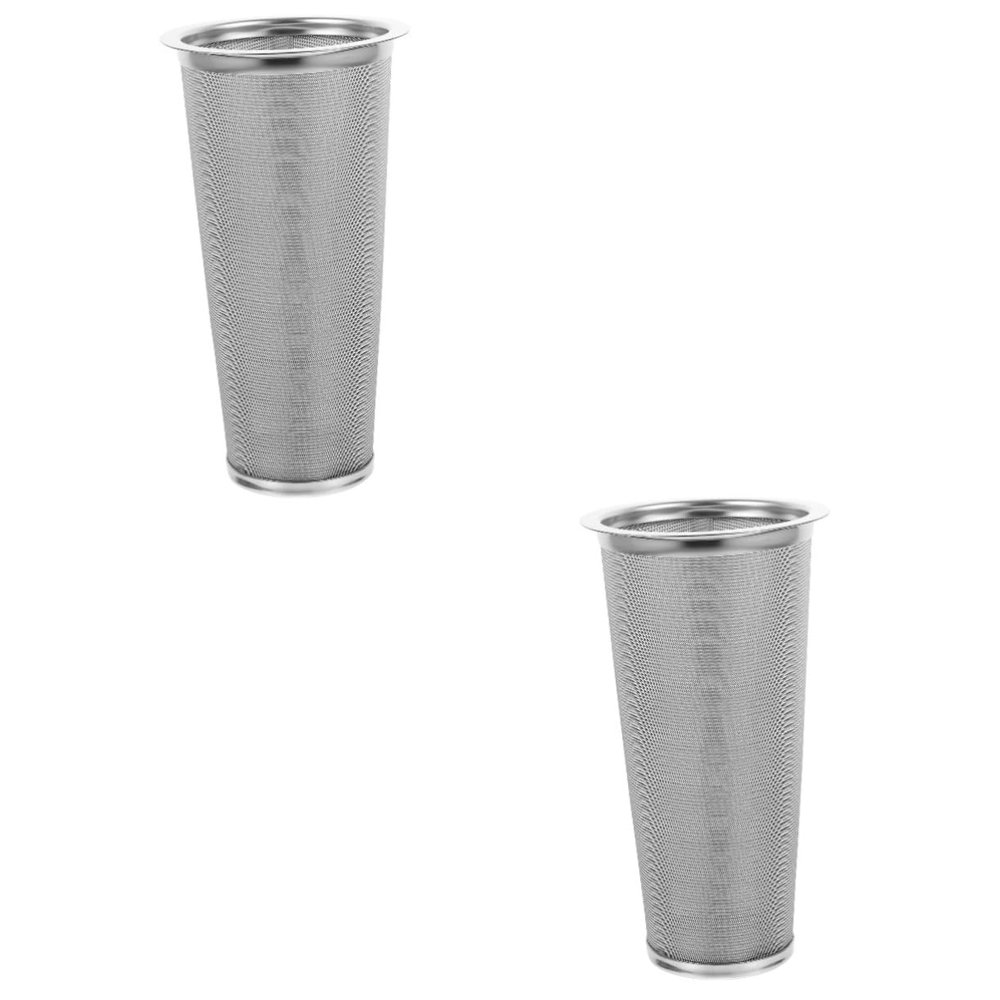 Ciieeo 2pcs Coffee Pot Strainer Stainless Steel Mesh Tea Infuser Cold Filter for Tea Drip Filter Versatile for Home Restaurant Hotel