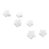16pcs Bed Sheet Clips,Duvet Cover Clip Simple Star Shaped Firm Fixing Slip Prevention Detachable Bed Sheet Clip Pin Fasteners for Curtain Blanket Cushion Sheet (White) view 4