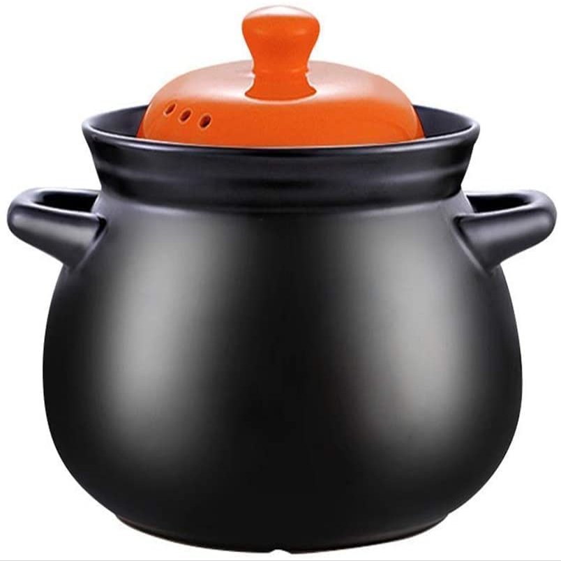 Earthen Pot Clay Pot Casserole Cookwaresafe And Healthy Durable Non-Stick Easy To Clean (Color : A Size : Capacity 10L) (A Capacity 7L)