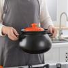 Earthen Pot Clay Pot Casserole Cookwaresafe And Healthy Durable Non-Stick Easy To Clean (Color : A Size : Capacity 10L) (A Capacity 7L) view 4
