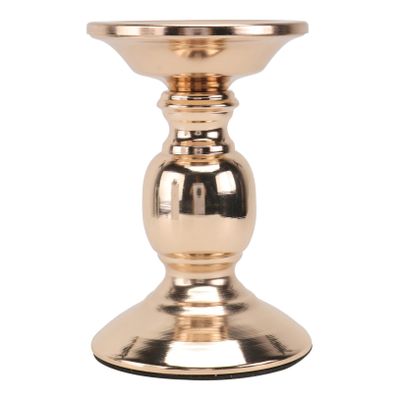 Ciieeo 1pc American Style Metal Candleholder Elegant Decorative Candleholder for Home Decor Party Romantic Evenings Candle Holder for Living Room Kitchen Table