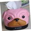 JOINPAYA Dog Shape Tissue Box Cover for Room Bathroom Desk Pp Tissue Storage Holder Case view 3