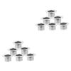 Ciieeo 12pcs Metal Tealight Candle Holder Electroplated Decorative Centerpiece for Table Decor Vintage Style Tea Light Stand for Weddings Parties and Home Use view 1