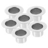 Ciieeo 12pcs Metal Tealight Candle Holder Electroplated Decorative Centerpiece for Table Decor Vintage Style Tea Light Stand for Weddings Parties and Home Use view 4