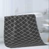 Fantasy Grey Bathroom Towel Set, Microfiber Bath Kitchen Beach Hand Dish Towels Set, Quick Dry Luxury Soft Decorative Towels+Set Bulk Accessories Decor(3-PC) Modern Geometric Abstract Circle view 3