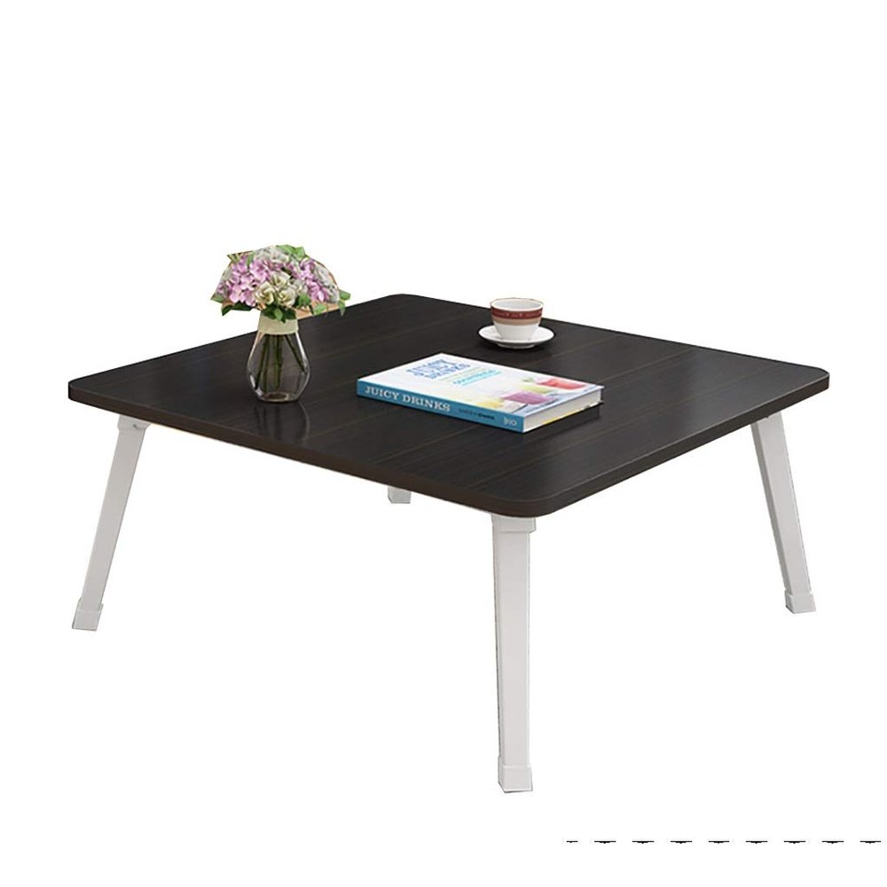 Folding Computer Desk, Coffee Table/Small Desk/Dining Table/Study Table, for Tatami Bedroom Bay Window, 6 Color (E)