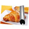 Ciieeo 4pcs Stainless Steel Cylindrical Shaped Mini Baking Molds for Cannoli Pastry view 2