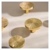 Kitchen Cabient Knobs,Furniture Drawer Handle,RHAIYAN Gold Brass Knob Cupboard Pulls Drawer Knobs Kitchen Cabinet Handles Hardware Bedroom Decor/Shoe Cupboards Furniture Handle (Color : C-4378-L 33mm) view 4