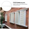 ABOOFAN Curtain Roller Connector Vertical Blind Locating Plates 100pcs Blind Accessories view 2