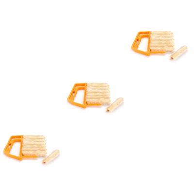 FRCOLOR 3pcs Ergonomic Window Shutter Brush Mini Blind Cleaner Air Conditioner Brush Shutter Duster Tool Blinds Duster Random Color