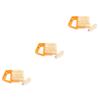 FRCOLOR 3pcs Ergonomic Window Shutter Brush Mini Blind Cleaner Air Conditioner Brush Shutter Duster Tool Blinds Duster Random Color view 1