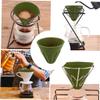 Housoutil 3pcs Manual Reusable Filter Fine Mesh Sieve Silica Gel Cold Brew Coffee Strainer Kitchen Accessory view 3