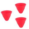 Housoutil 3pcs Practical Filter High Temp Resistant Type Coffee Filter Reusable Easy to Clean view 1