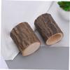 ABOOFAN 6-Pack Wooden Tea Light Holders Rustic Candlestick Holders Decorative for Home Wedding view 3