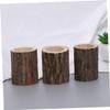 ABOOFAN 6-Pack Wooden Tea Light Holders Rustic Candlestick Holders Decorative for Home Wedding view 4