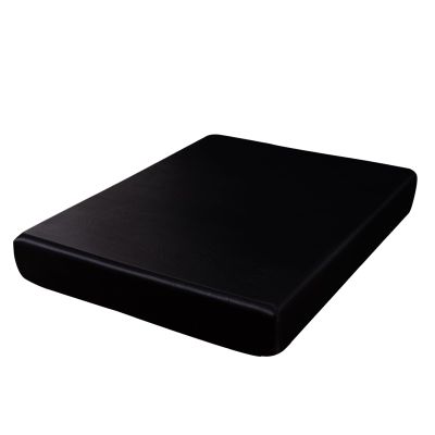 Altsuceser Children Mattress Pad Full Size Fitted Bed Sheet Extra Soft Wrinkle Breathable Solid Color Mattress Protector Single Fitted Sheet Cover Black XL