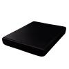 Altsuceser Children Mattress Pad Full Size Fitted Bed Sheet Extra Soft Wrinkle Breathable Solid Color Mattress Protector Single Fitted Sheet Cover Black XL view 1