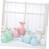 Ciieeo 1pc Ceramic Hydroponic Vase Artistic Flower Holder for Home Decor for Fresh Bouquets and Flowers Design for -Term Use view 2