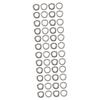 ABOOFAN 300pcs Brass Curtain Grommets Low Noise Design Eyelet for Easy Drapery Installation Inner for Home Decor view 1