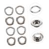 ABOOFAN 300pcs Brass Curtain Grommets Low Noise Design Eyelet for Easy Drapery Installation Inner for Home Decor view 3