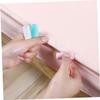 DECHOUS 12 Pack Bed Sheet Clips Anti-Slip Sheet Fasteners for Bed Short Hard Plastic Non-Bendable Fit Raised Edges Random Color view 3