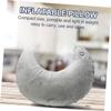 DECHOUS U Shape Inflatable Pillow Cushion for Office Home Car and Sofa Napping Relaxation and Support Parents Friends and Colleagues view 3