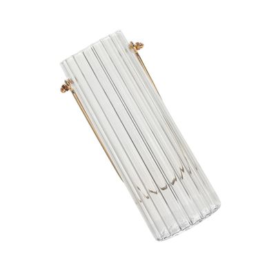 ABOOFAN Unique Flower Vase Metal Handle Vases for Decor Bouquet Artistic Flower Holder